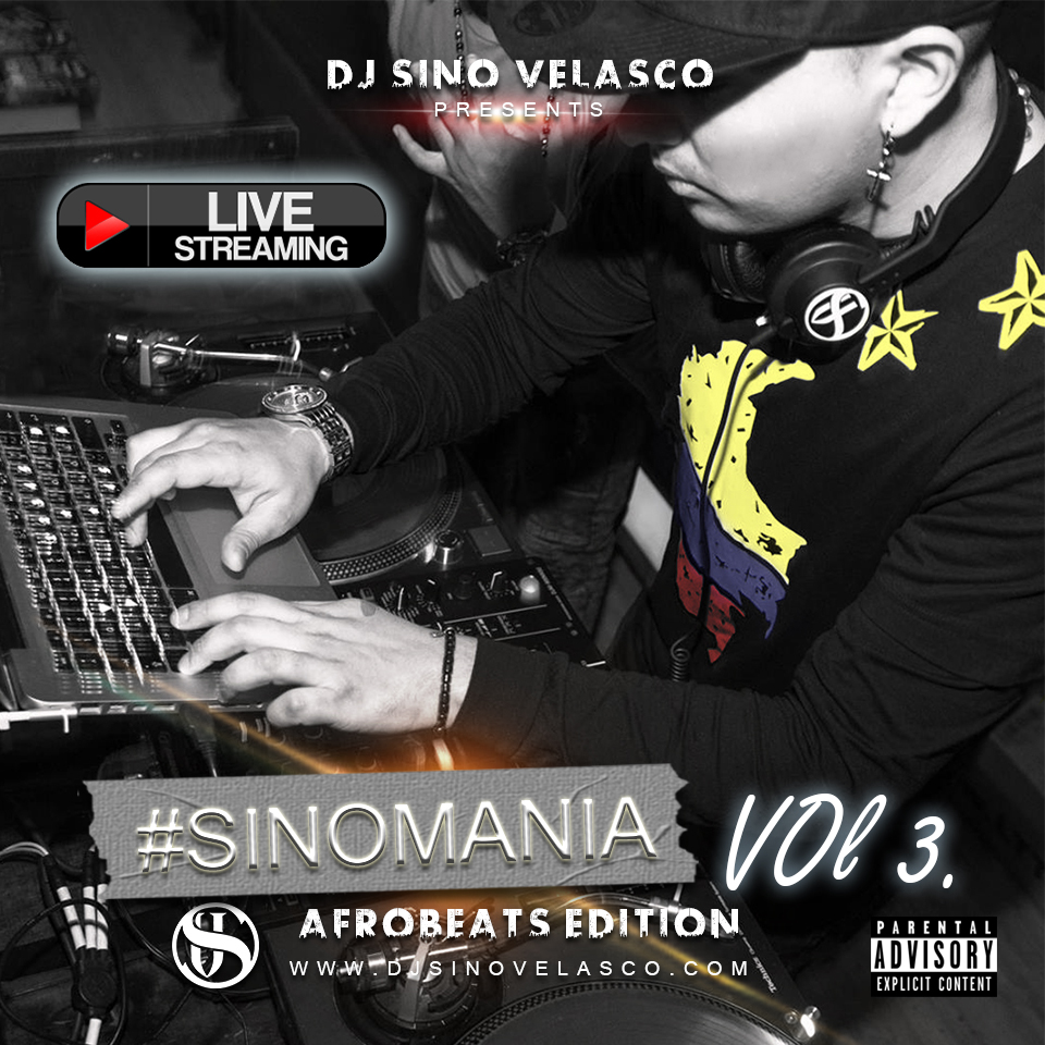 #Sinomania Vol 3. Afrobeats Edition Front Cover
